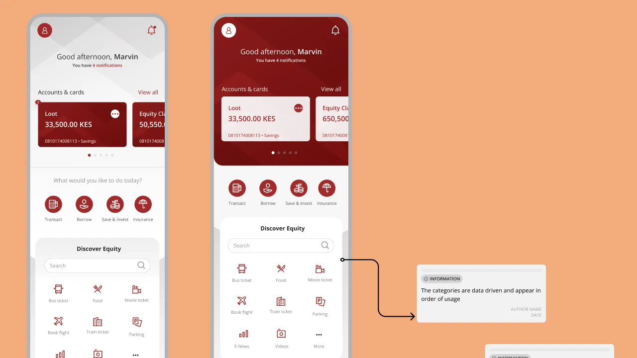 Design system components and tokens